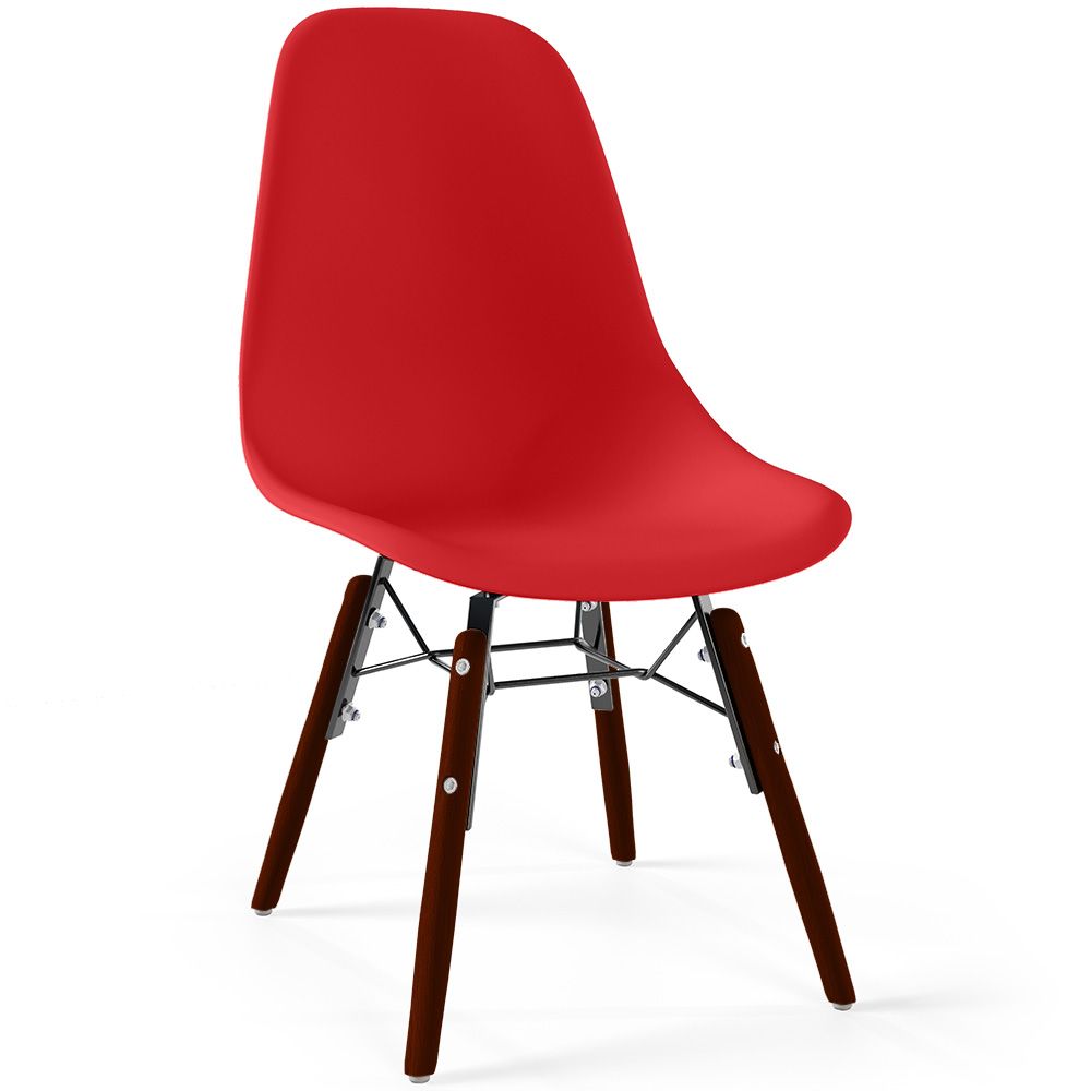 Children Chair - Scandinavian Design - Dark Wooden Legs - Skögur image 8