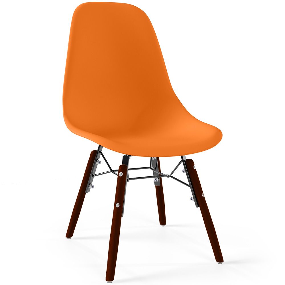 Children Chair - Scandinavian Design - Dark Wooden Legs - Skögur image 8
