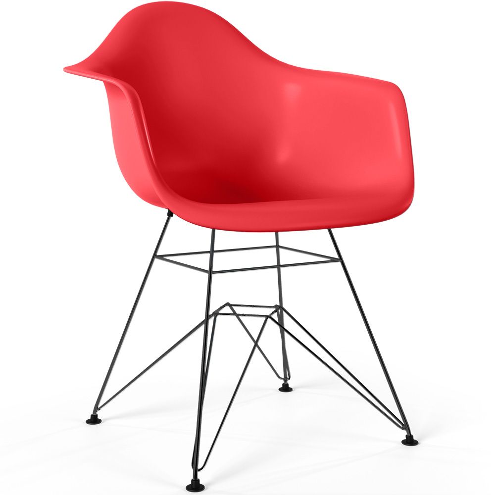 Dining Chair - Scandinavian Design and Black Metal Legs - Nordika image 8