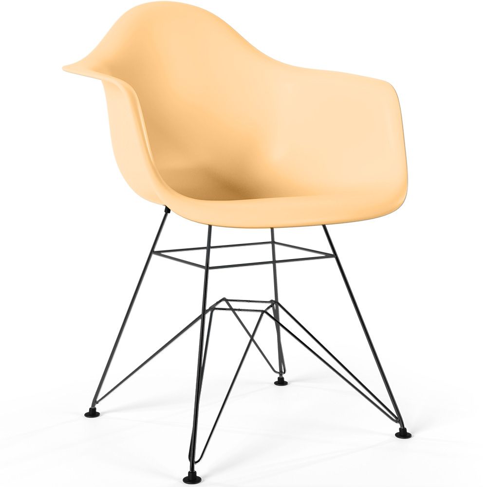Dining Chair - Scandinavian Design and Black Metal Legs - Nordika image 8