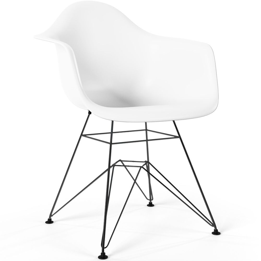 Dining Chair - Scandinavian Design and Black Metal Legs - Nordika image 8