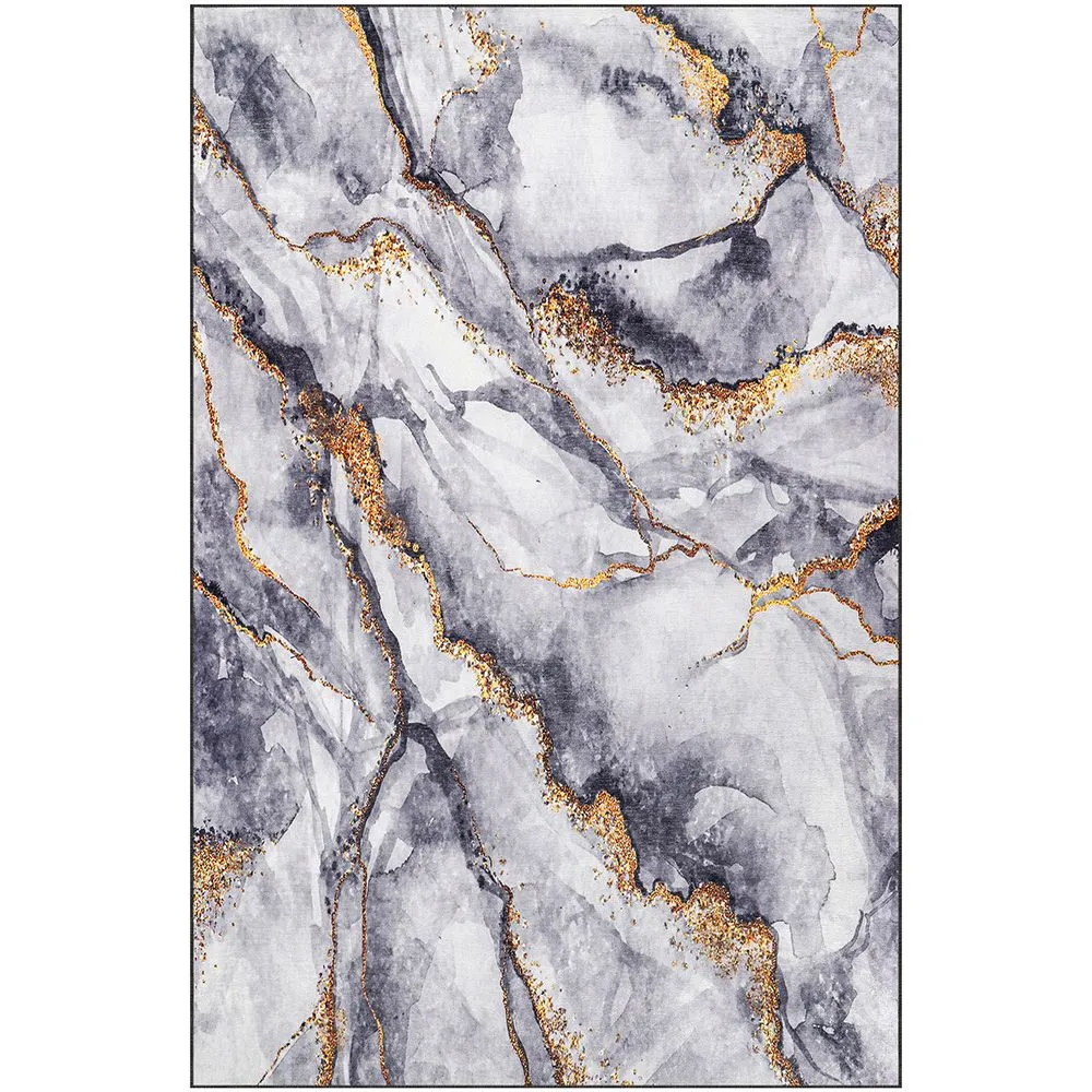 Large Rug with Modern Design Marble Effect – (290x200 cm) – Arezzo image 8