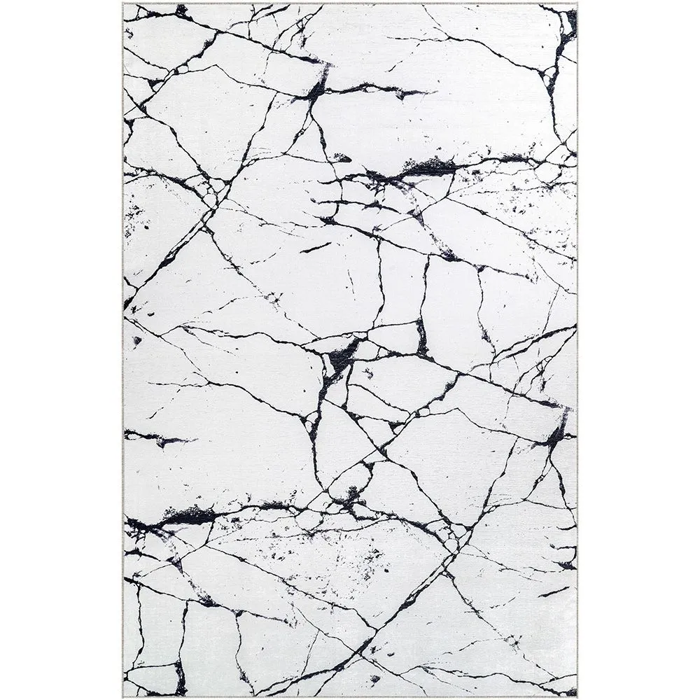 Large Rug with Modern Design Marble Effect – (290x200 cm) – Calico image 8
