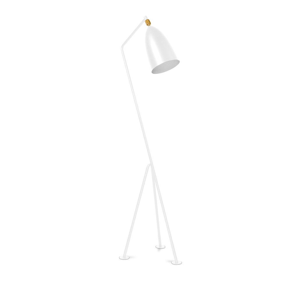  Buy Tripod Design Floor Lamp - Living Room Lamp - Hopper White 58260 - in the UK