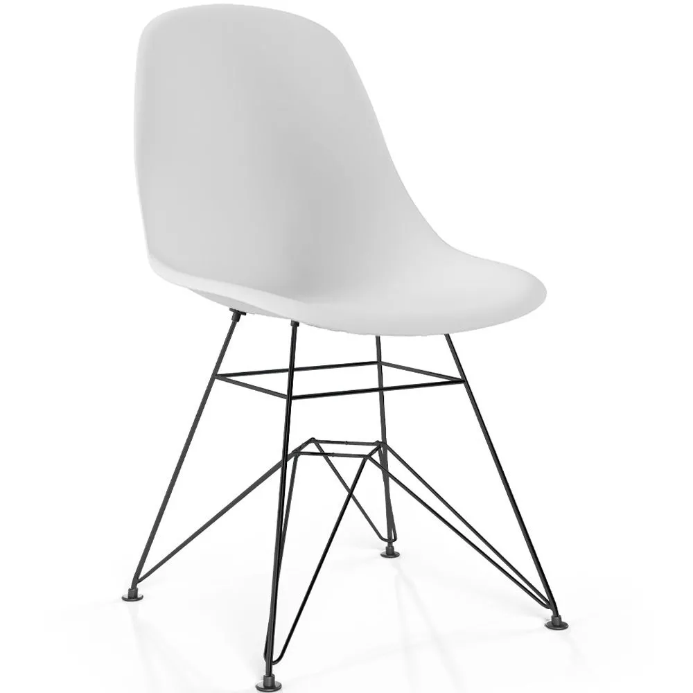 Dining Chair with Metal Legs – Modern Design – Denisse image 8