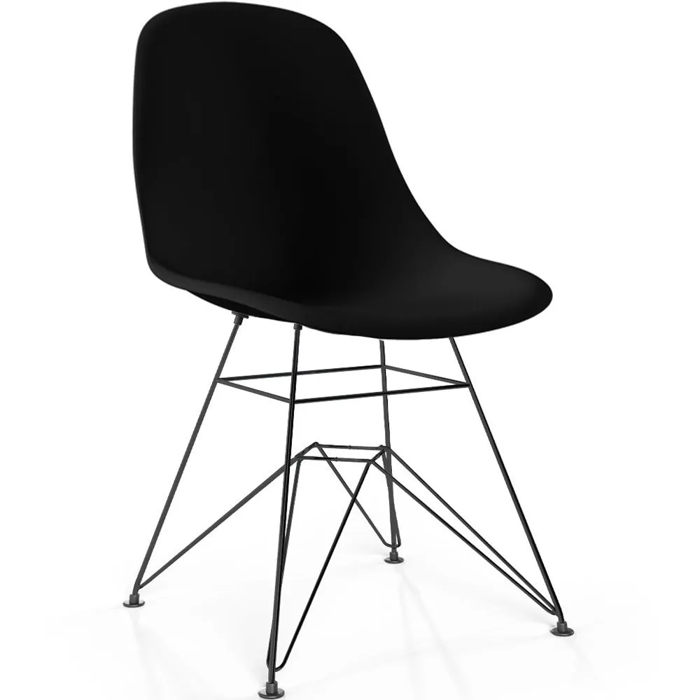 Dining Chair with Metal Legs – Modern Design – Denisse image 8