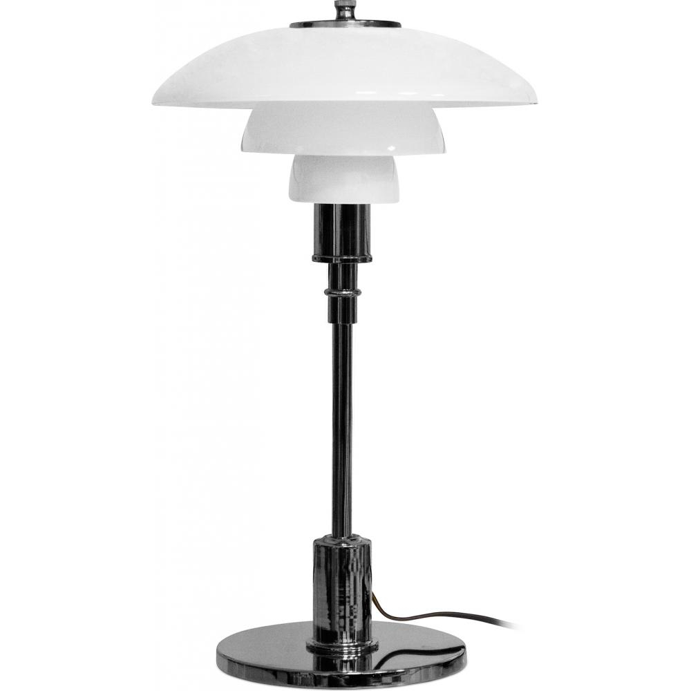  Buy Table Lamp - Living Room Lamp - Liam Black chrome 15226 - in the UK