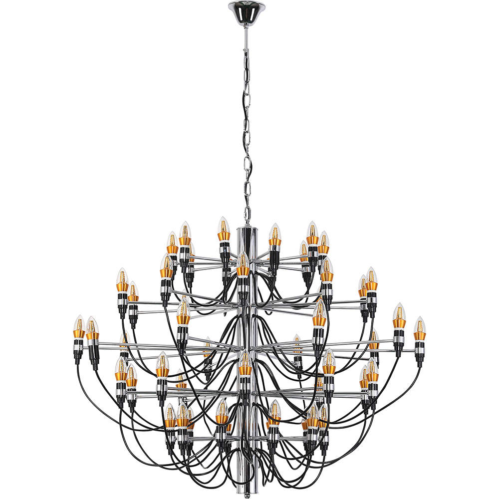  Buy Chandelier Ceiling Lamp - Hanging Lamp - Small Size - Bella Steel 13275 - in the UK