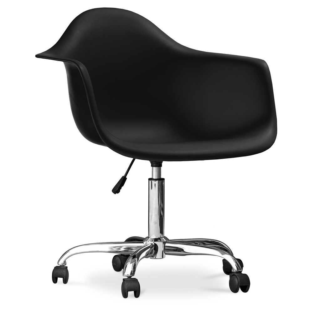  Buy Office Chair with Armrests - Desk Chair with Castors - Weston Black 14498 - in the UK