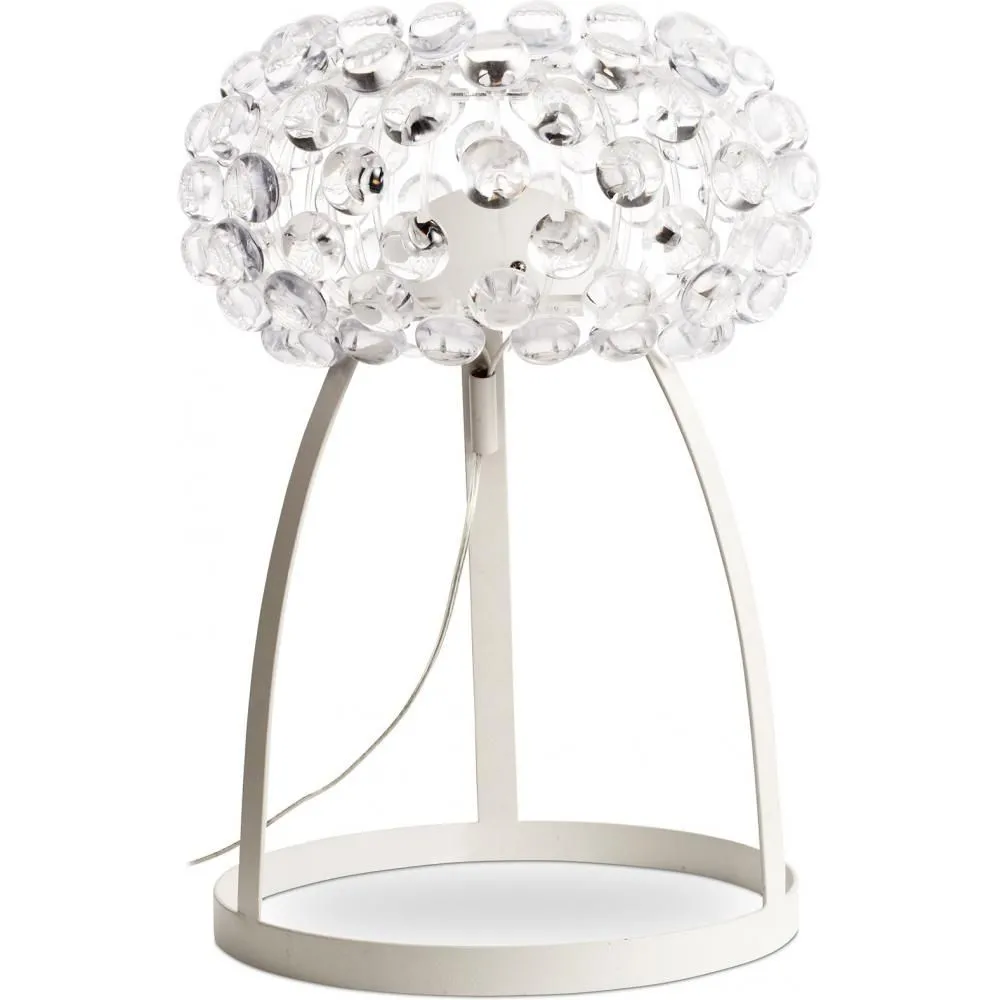 Table Lamp - Crystal Button Living Room Lamp - Small - Savoni image 8