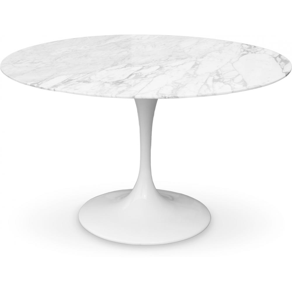  Buy Dining Table Round - 120cm - Marble - Tulip Marble 13303 - in the UK