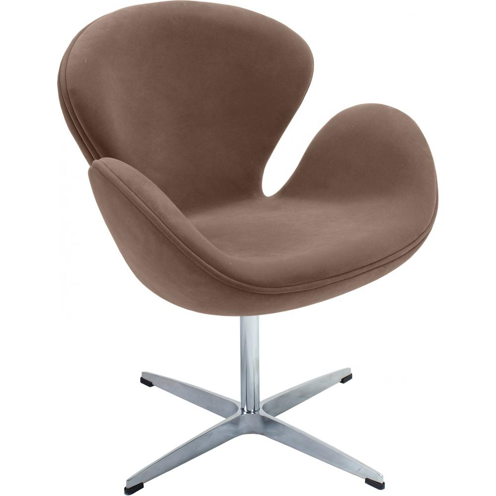  Buy Armchair with armrests - Fabric upholstery - Svin Brown 13662 - in the UK