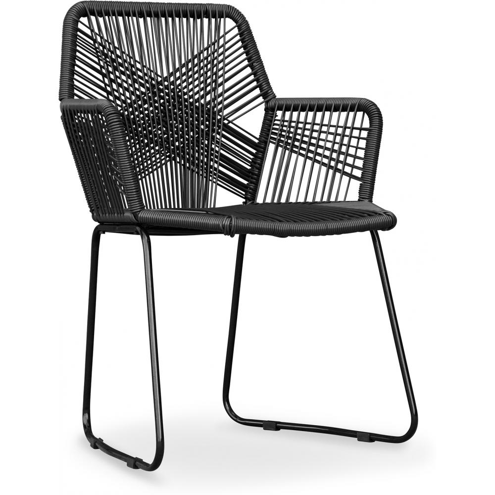  Buy Outdoor Chair - Garden Chair - Frony Black 58538 - in the UK