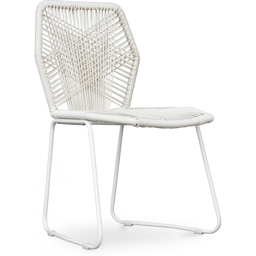  Buy Outdoor Chair - Garden Chair - Multicoloured - Frony White 58534 - in the UK
