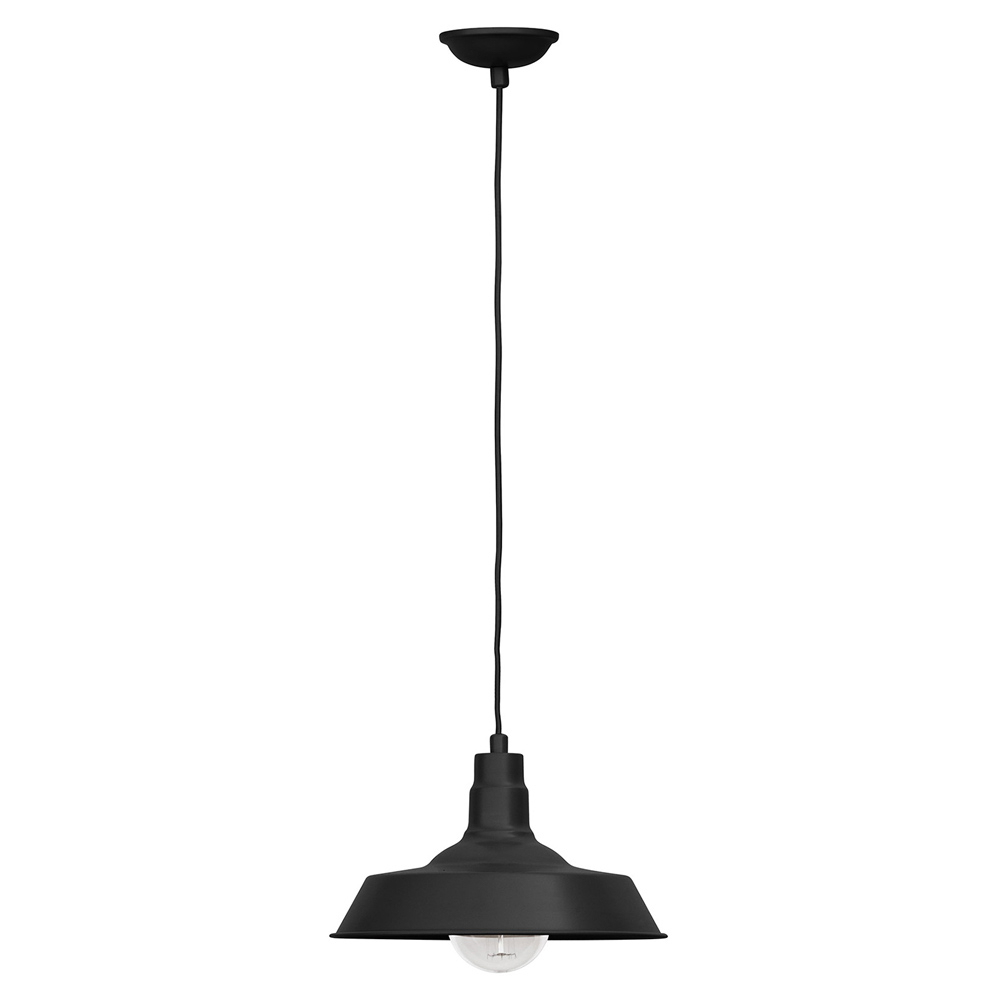  Buy Ceiling Lamp - Industrial Style Pendant Lamp - Flynn Black 50878 - in the UK