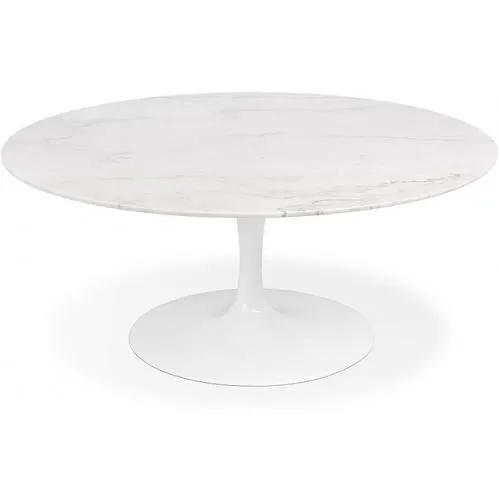 Round Marble Dining Table - 90cm - Tuli image 8