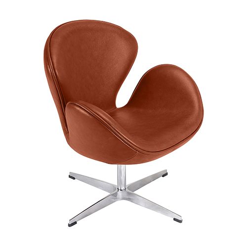 Armchair with Armrests - Upholstered in Faux Leather - Svin image 8