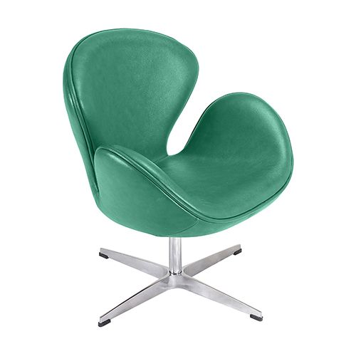 Armchair with Armrests - Upholstered in Faux Leather - Svin image 8