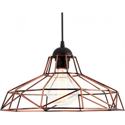  Buy  Industrial Design Ceiling Lamp - Retro Pendant Lamp - Nova Bronze 58385 - in the UK