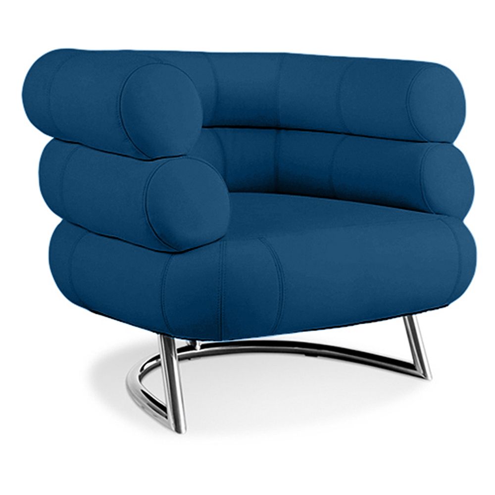 Designer armchair - Faux leather upholstery - Bivendun image 8