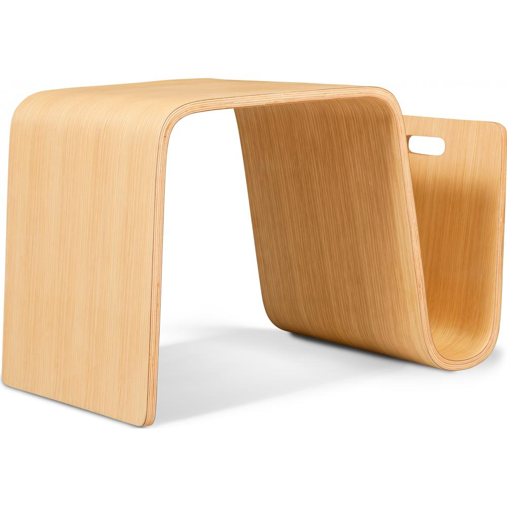  Buy Side Table - Design Magazine Rack - Wood - Audrey Natural wood 16322 - in the UK