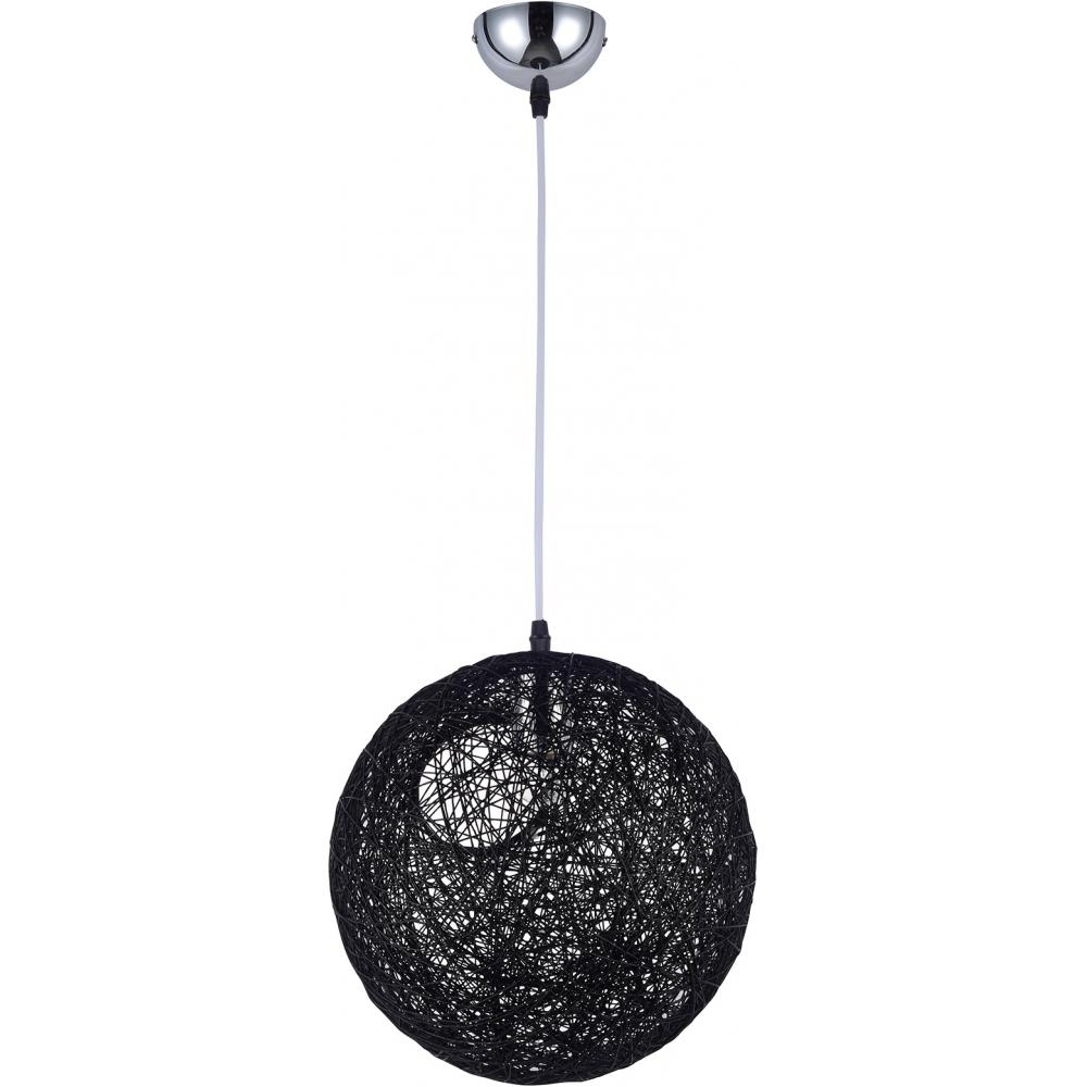  Buy Ceiling Lamp - Ball Design Pendant Lamp - Rope - Wanton Black 22740 - in the UK