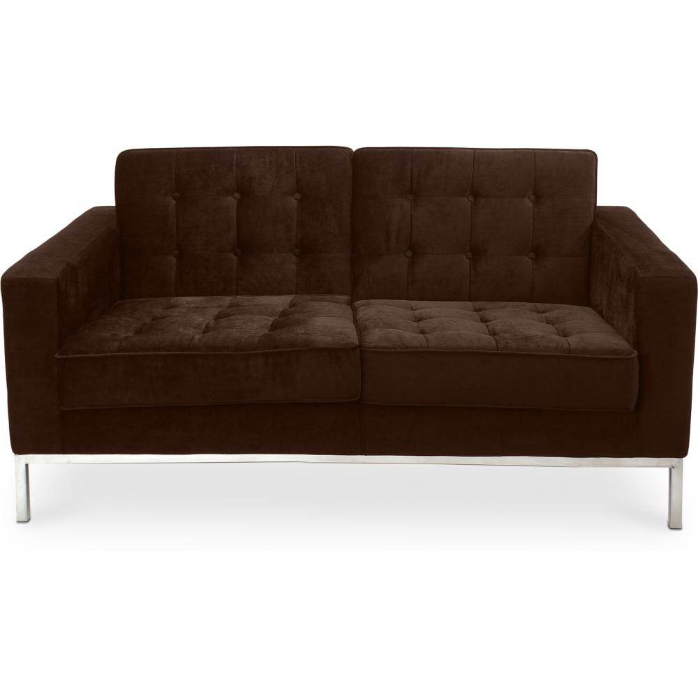  Buy Fabric Upholstered Sofa - 2 Seater - Konel Brown 13241 - in the UK