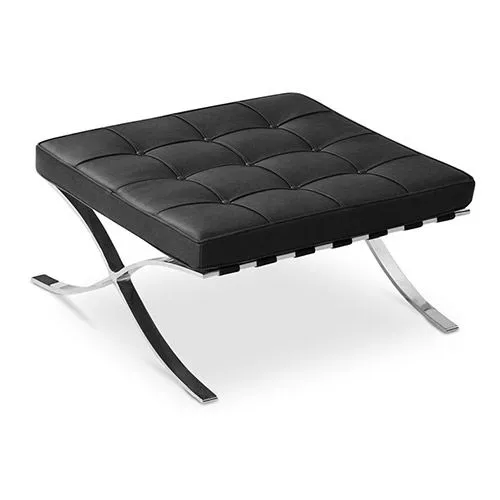 Leather Upholstered Footrest - Town image 8