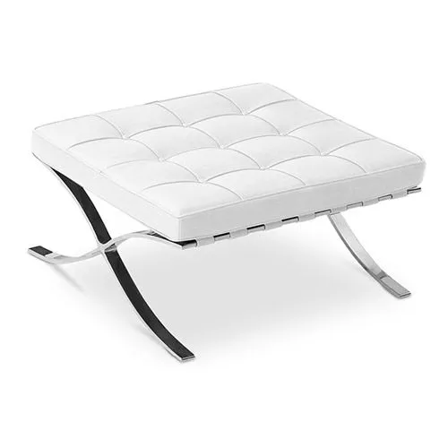 Leather Upholstered Footrest - Town image 8