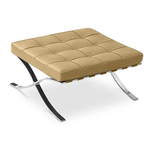 Leather Upholstered Footrest - Town image 8