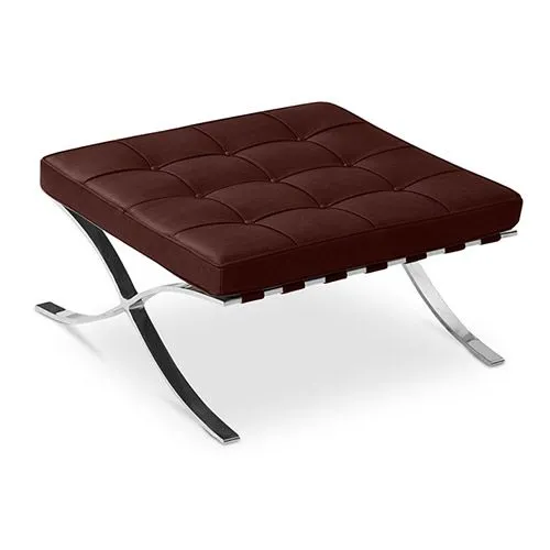 Leather Upholstered Footrest - Town image 8