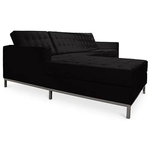 Chaise longue design - Upholstered in Polipiel - Nova image 8