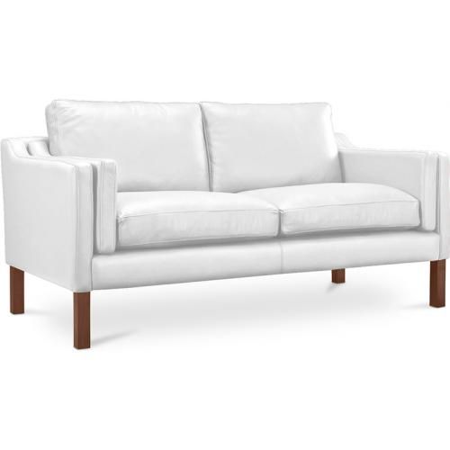 Polyurethane Leather Upholstered Sofa - 2 Seater - Chaggai image 8