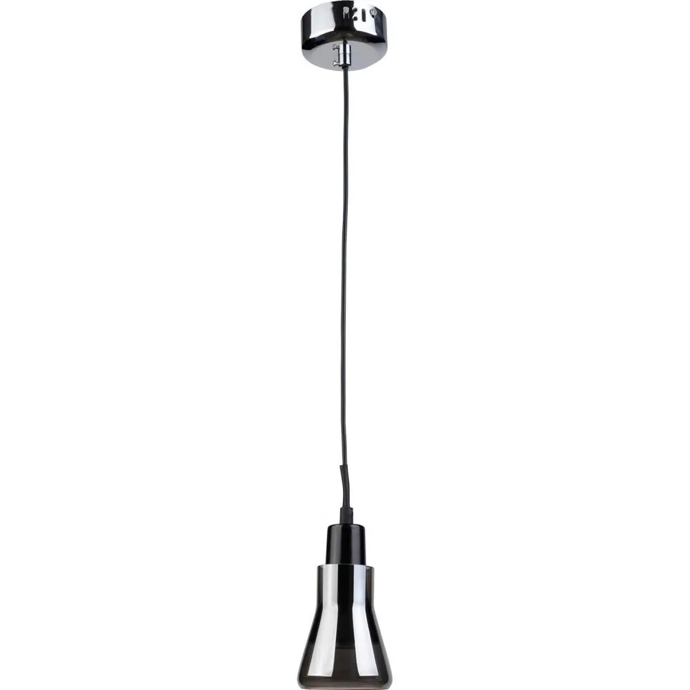 Ceiling Lamp Design - Small Chrome Metal Pendant - Carter image 8
