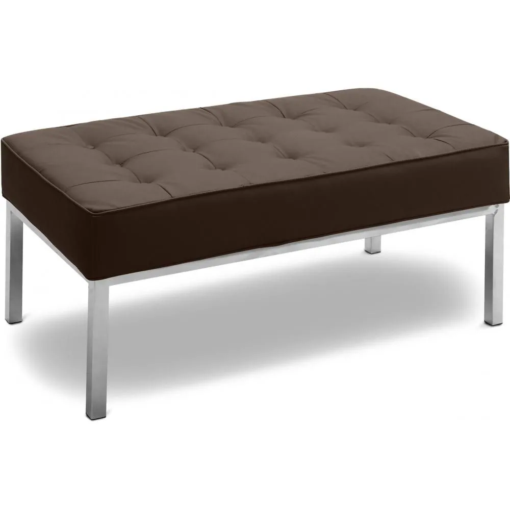 Design bench - 2 seats - Upholstered in polyurethane - Konel image 8