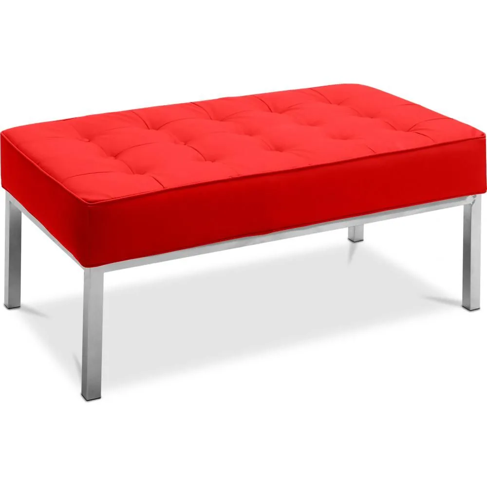 Design bench - 2 seats - Upholstered in polyurethane - Konel image 8