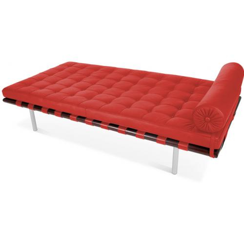  Buy Bed - Designer Divan - Leather Upholstered - Town Red 13229 - in the UK