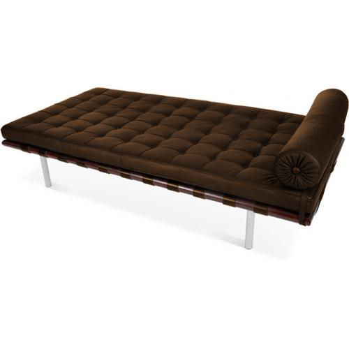  Buy Design Daybed - Upholstered in Faux Leather - Town Chocolate 13228 - in the UK