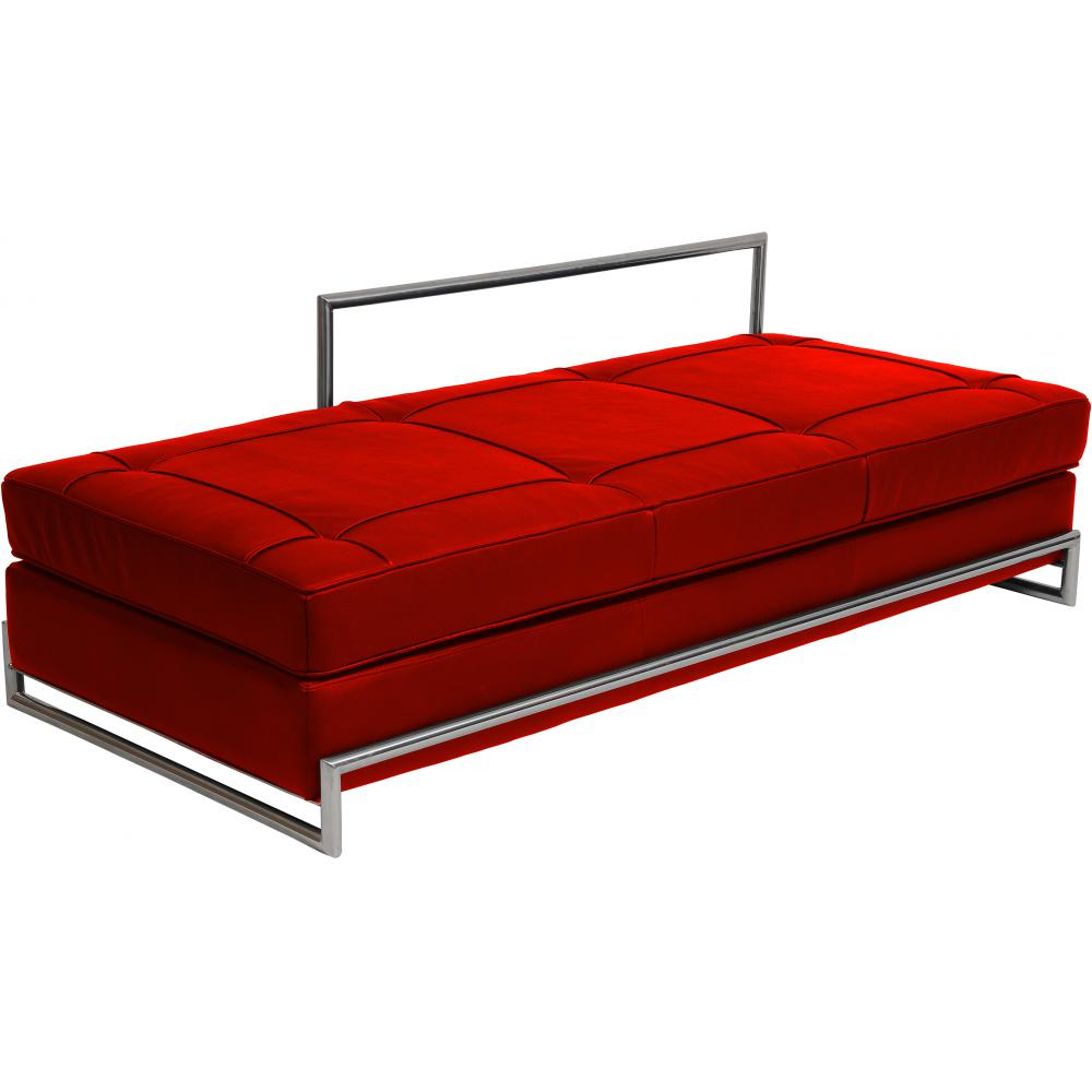  Buy Bench upholstered in faux leather - Dayved Red 15430 - in the UK