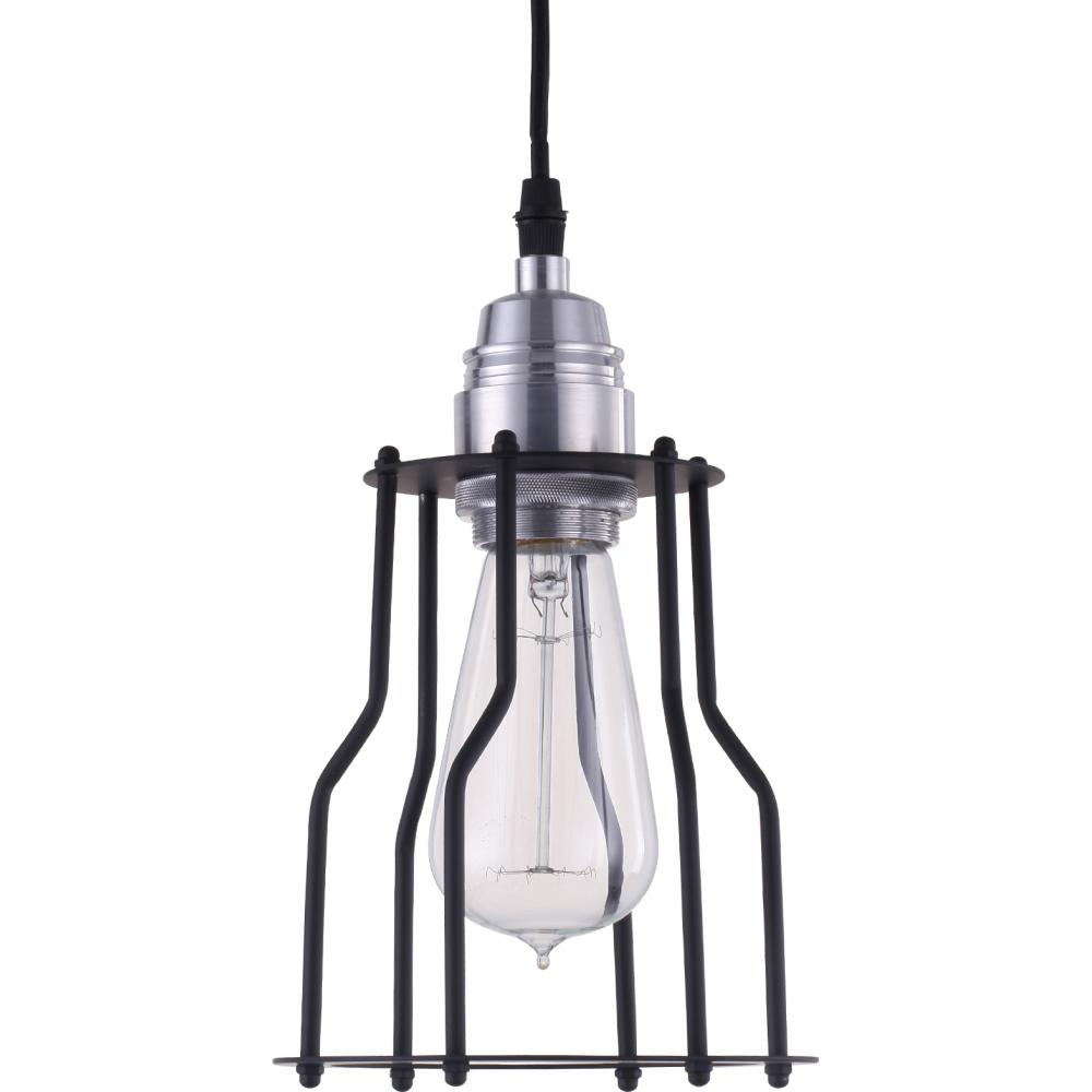  Buy Retro Ceiling Lamp - Cage Design Pendant Lamp - Jail Black 50867 - in the UK