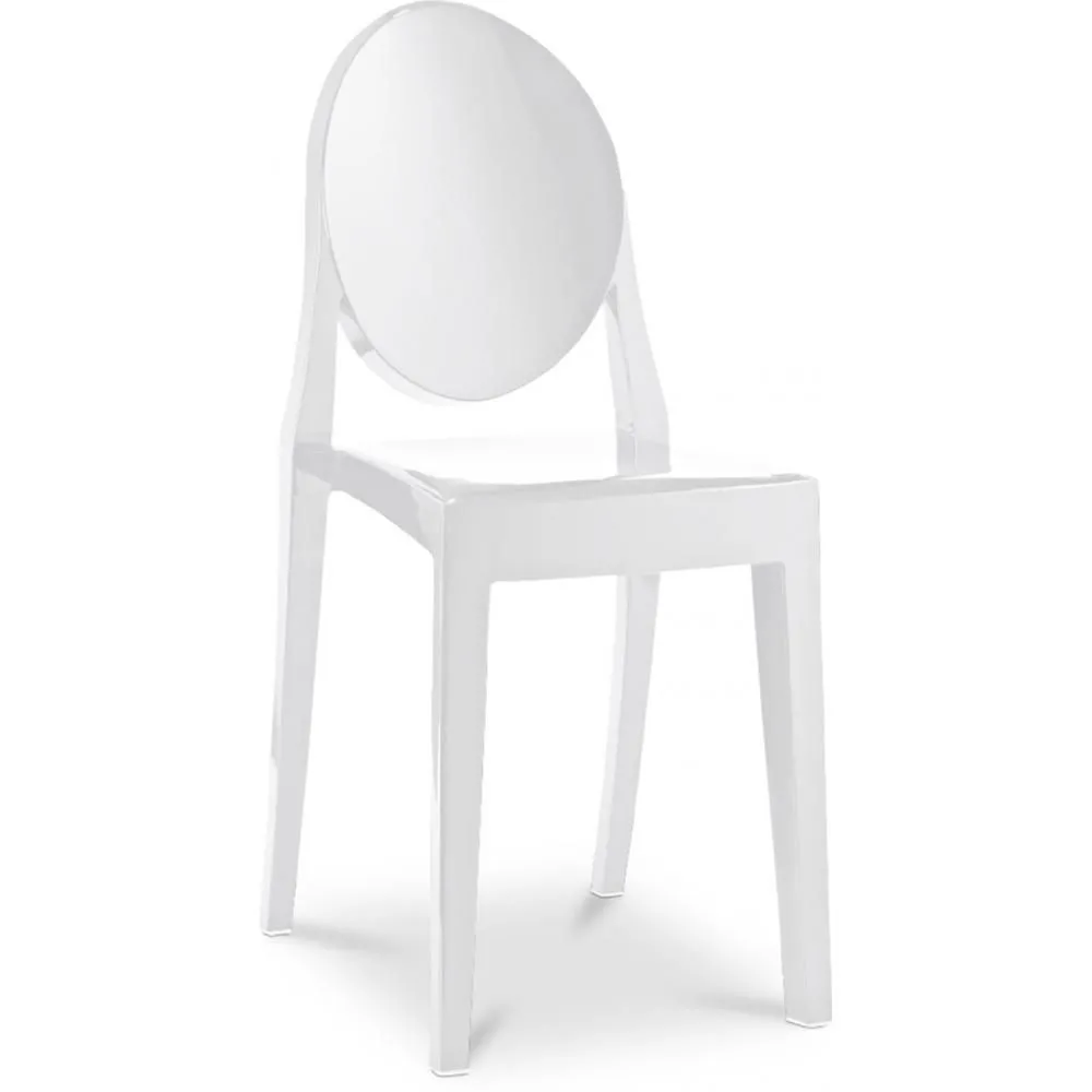 Transparent Dining Chair - Victoria Queen image 8