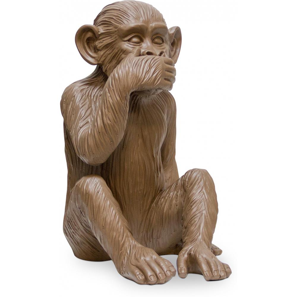  Buy Decorative Design Figure - Silent Monkey - Sapiens Brown 58448 - in the UK