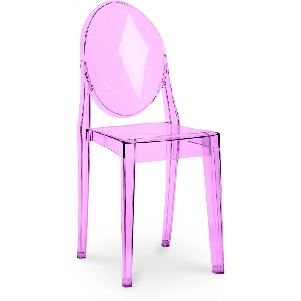 Transparent Dining Chair - Victoria Queen image 8