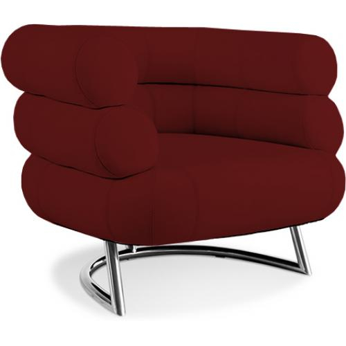  Buy Design Armchair - Upholstered in Leather - Bivendun Cognac 16501 - in the UK