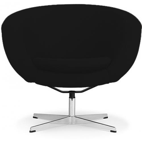  Buy Iven Lounge Chair - Faux Leather Black 16752 - in the UK
