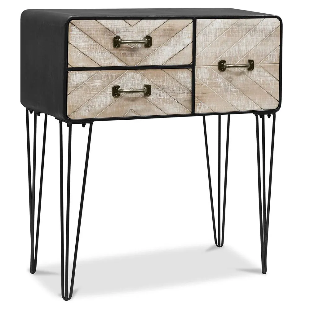 Metal Sideboard - Industrial Design - 3 Drawers - Orson image 8
