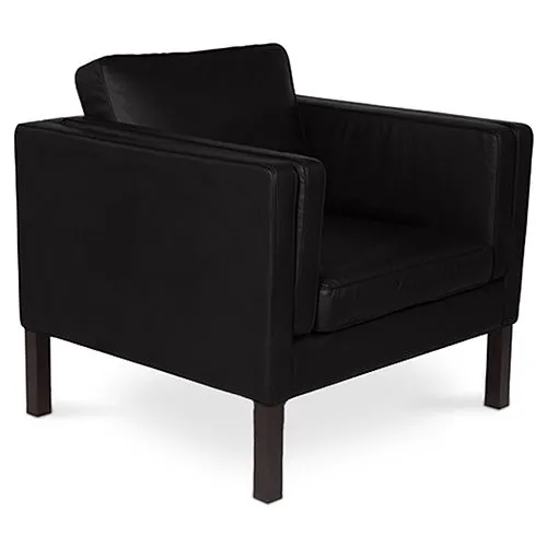 Armchair with Armrest - Upholstered in Faux Leather - Betzalel image 8