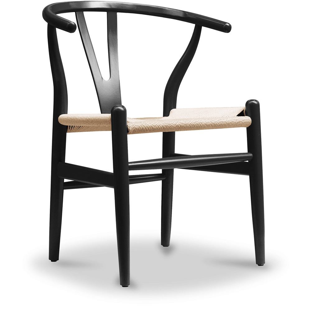  Buy Wooden Dining Chair - Scandinavian Style - Wish Black 99916432 - in the UK