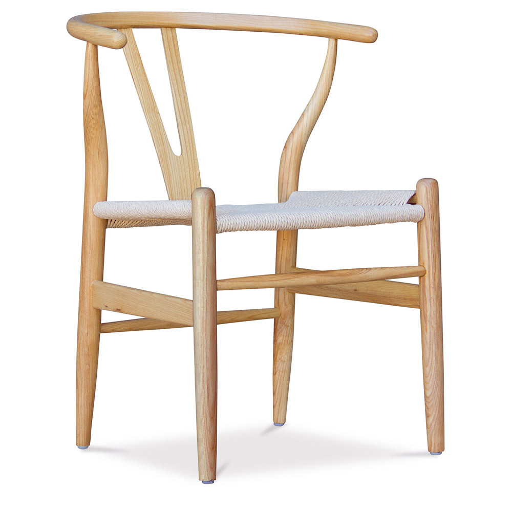  Buy Wooden Dining Chair - Scandinavian Style - Wish Natural wood 99916432 - in the UK