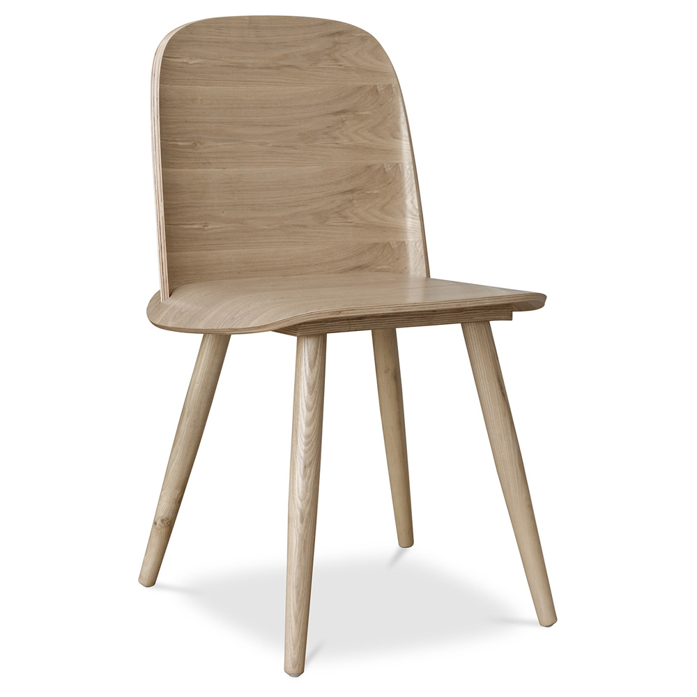 Buy Wooden chair Scandinavian style Berd Natural wood 58387 - in the UK